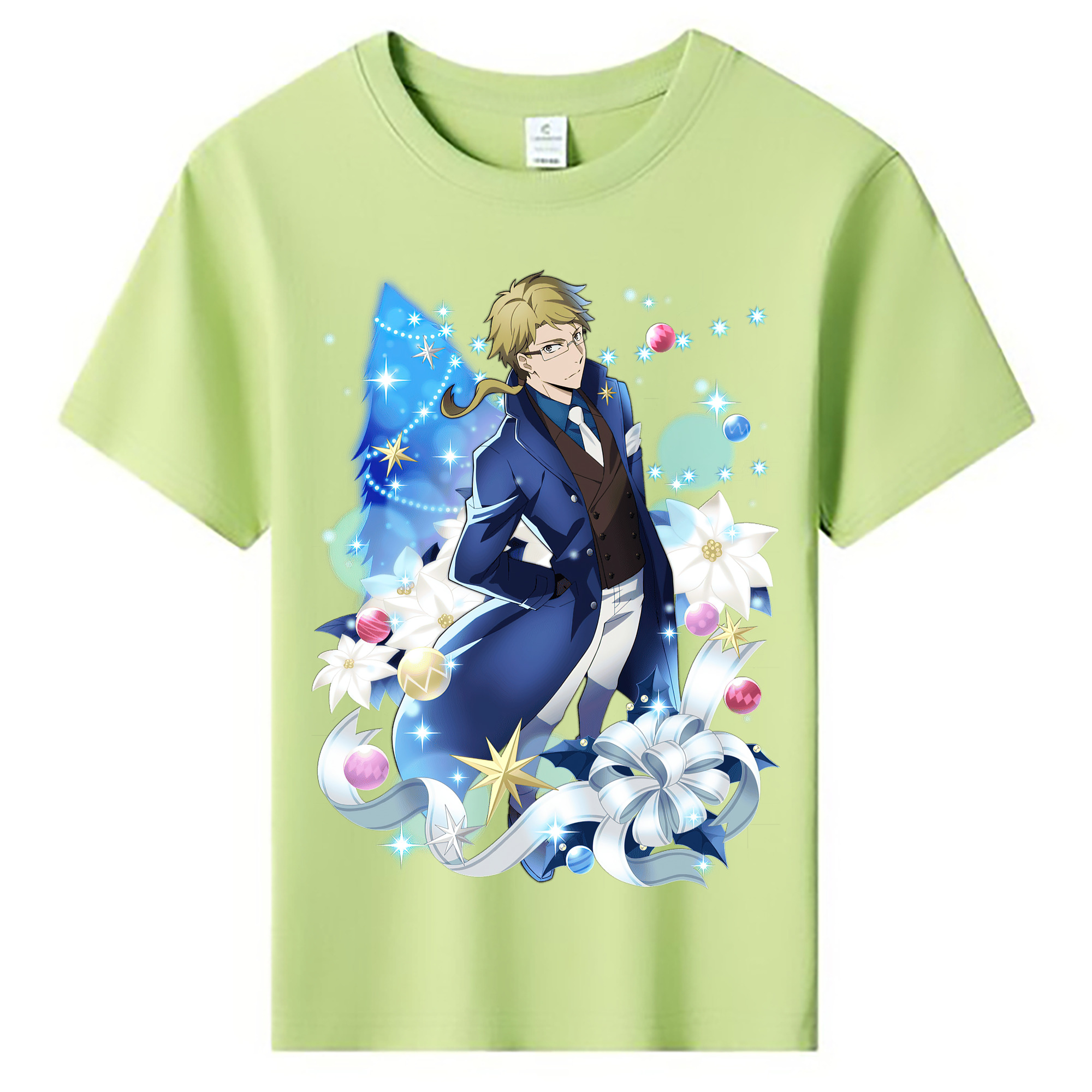 （画像用） 文豪ストレイドッグス Bungo Stray Dogs 綿100％キッズTシャツ（フロントプリント）